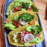 Tacos at Blu Bar in Barcelona