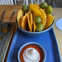 Appetizer plate at Blu Bar in Barcelona