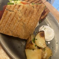 Prosciutto Sandwich   at Blu Bar in Barcelona