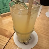 Homemade kombucha    at Blu Bar in Barcelona