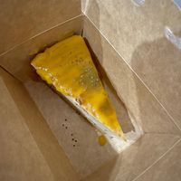 Passion Fruit Cheesecake at Blu Bar in Barcelona