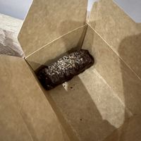 Plant based Snickers  at Blu Bar in Barcelona