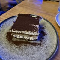 Tiramisu   at Blu Bar in Barcelona