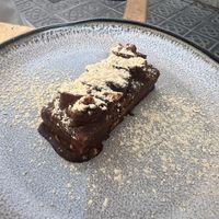 Snickers cake  at Blu Bar in Barcelona