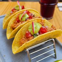 Tacos at Blu Bar in Barcelona