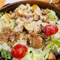 Caesar Salad at Blu Bar in Barcelona