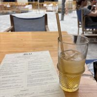 Kombucha  at Blu Bar in Barcelona