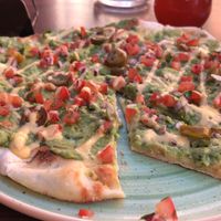 Mexican Party Pizza  at Blu Bar in Barcelona