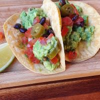 Tacos at Blu Bar in Barcelona