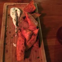 Boniato con veganesa  at Blu Bar in Barcelona