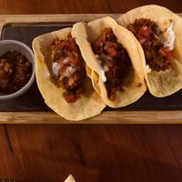 Tacos at Blu Bar in Barcelona