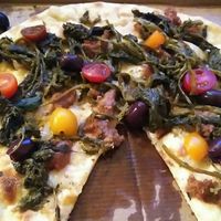 Pizza The Neapolitan Who Went Vegan at Blu Bar in Barcelona