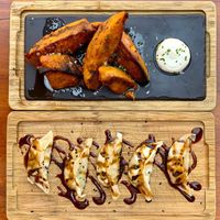 Moniatos i goyzes at Blu Bar in Barcelona