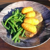 Seitan-Braten “Lamm Art“ at Chay Vegan Kitchen in Nuremberg