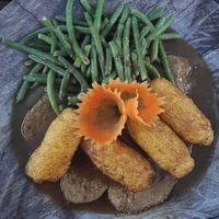 mocked meat  at Chay Vegan Kitchen in Nuremberg