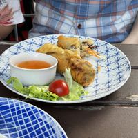 Spring rolls  at Chay Vegan Kitchen in Nuremberg