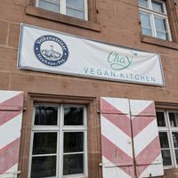 Outside at Chay Vegan Kitchen in Nuremberg