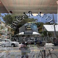 Exterior of market at Sugar Apple Organic Cafe in Key West