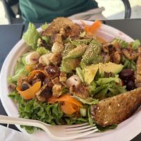 Peace tempeh salad  at Sugar Apple Organic Cafe in Key West