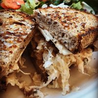 Tempeh Reuben at Sugar Apple Organic Cafe in Key West
