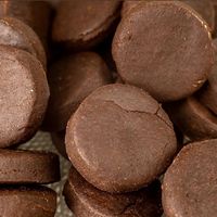 Chocolate buckwheat coins  at Pane Nostro in Mallorca