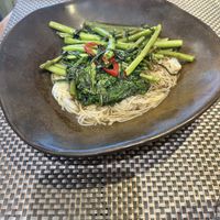 Noodle dish  at Giggling Squid in Bishops Stortford