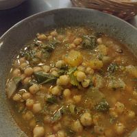 Puchero de garbanzos con acelgas at La Goma in Granada