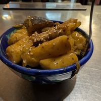 Korean rice cakes! at La Goma in Granada