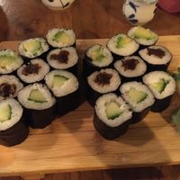 Vegan maki set at Café Japonais in Bordeaux