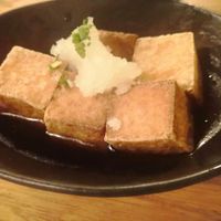 Tofu frito at Café Japonais in Bordeaux