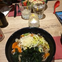 Soba noodles! at Café Japonais in Bordeaux