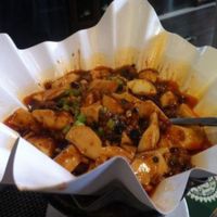 Vegetarian mapo tofu/doufu at Vege tiger. at SUHU (Vege Tiger) - Huayuan Building in Beijing