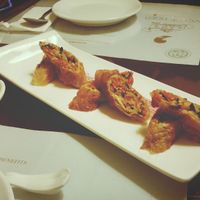 Seasonal "spring rolls" at SUHU (Vege Tiger) - Huayuan Building in Beijing
