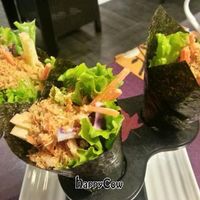 Nori wraps.  These have a yummy sauce. at SUHU (Vege Tiger) - Huayuan Building in Beijing