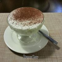 Tiramisu, uneaten.  at SUHU (Vege Tiger) - Huayuan Building in Beijing