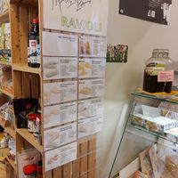 Vegan ravioli at Integral in Burgdorf