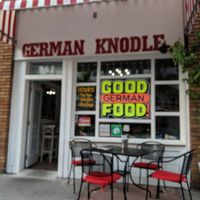 Storefront at The German Knodle in St Petersburg