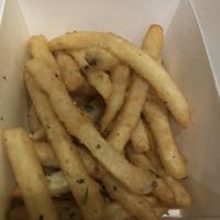 French fries at The German Knodle in St Petersburg