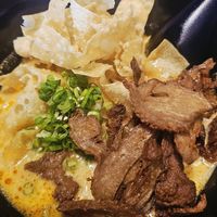 Golden Curry vegan style with mock duck at Buta Japanese Ramen in San Diego