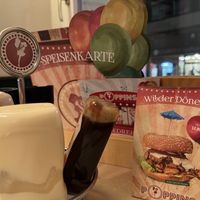 table  at Poppins  in Minden