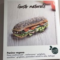 Vegan panini at PSA - Mokà Cafe in Pisa