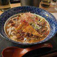 Daishi curry udon noddles  at MamaWolf in Stockholm