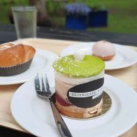 All three are vegan. at Söderbergs Bageri in Hagersten