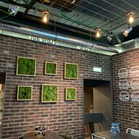 greenery at The Good Burger in Rome