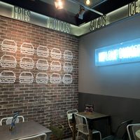 interior at The Good Burger in Rome