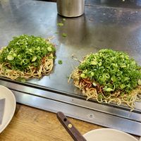 Vegan Okonomiyaki 💚  at Roku in Hiroshima