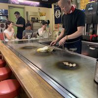 Seating area  at Roku in Hiroshima