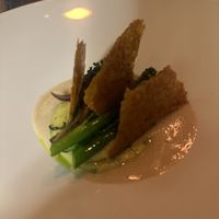 Signaturedish Erdapfelkas  at Bonvivant Cocktail Bistro in Berlin