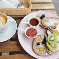 Pancakes at Cytat Cafè in Krakow