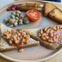 Fry up  at Beck Hall in Malham